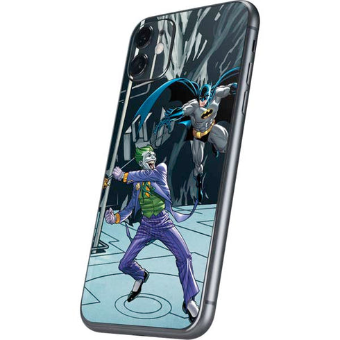DC Comics The Joker vs Batman Art iPhone 11 Skin